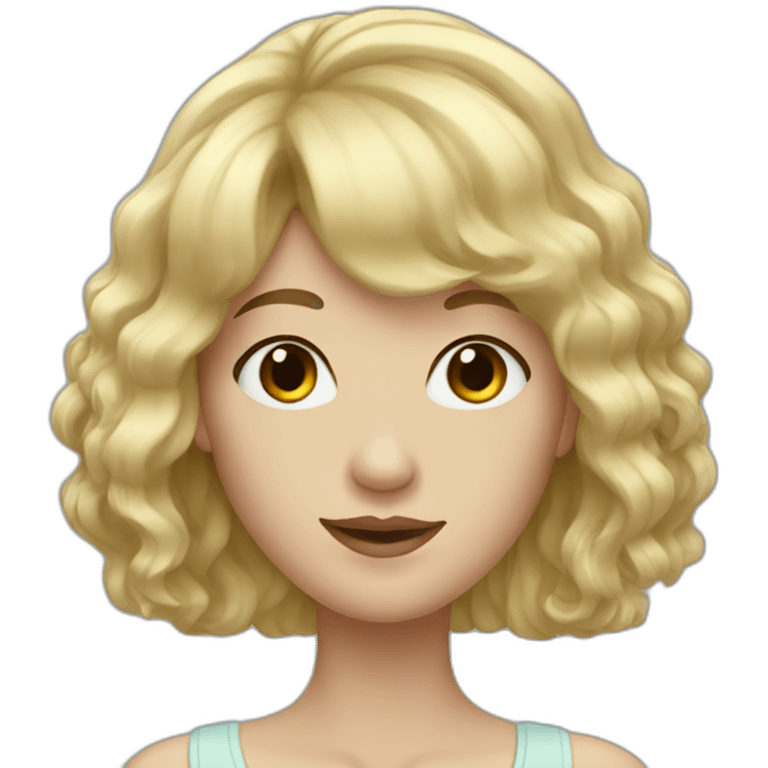 pale female with wavy black hair and bangs emoji