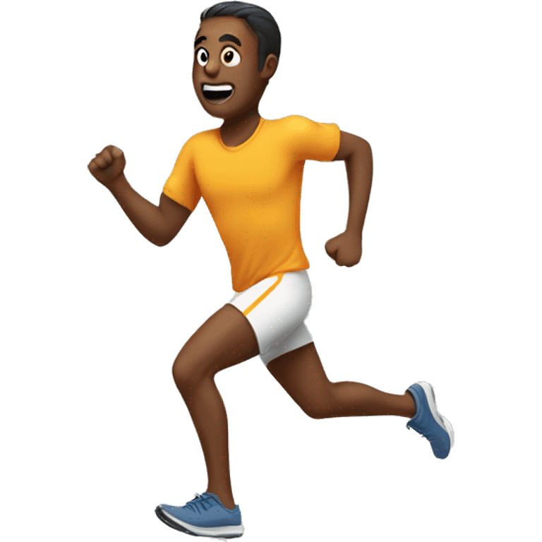 running emoji