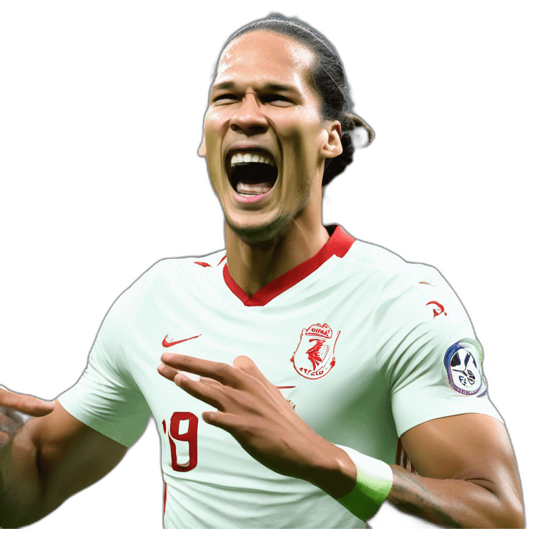 Virgil van dijk celebration emoji