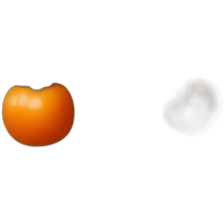 Persimmon emoji