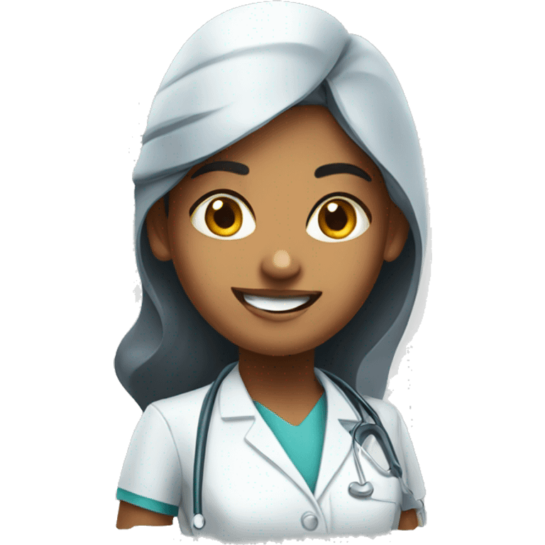 indian girl dentist emoji