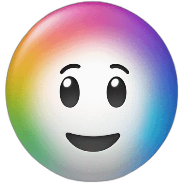 Círculo de color seleste con un check en el centro  emoji