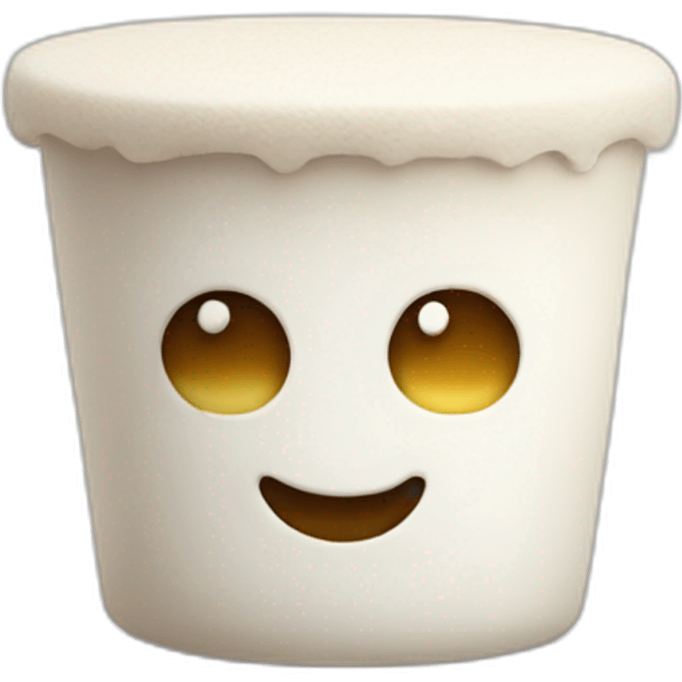 marshmellow cup emoji