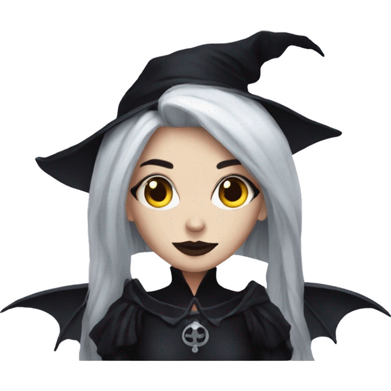 goth witch emoji