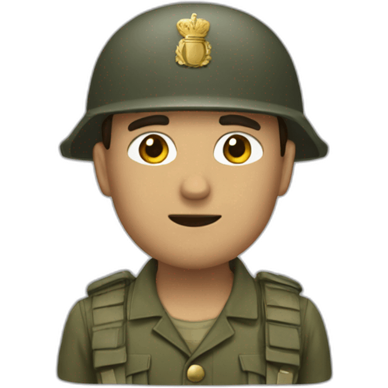 soldado  emoji