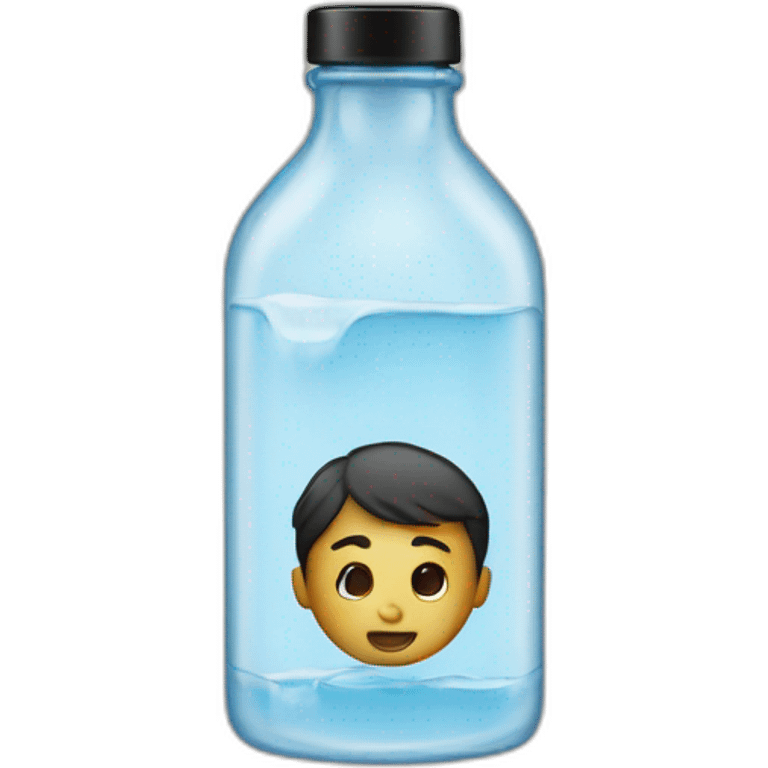 Boy's tears in a bottle emoji