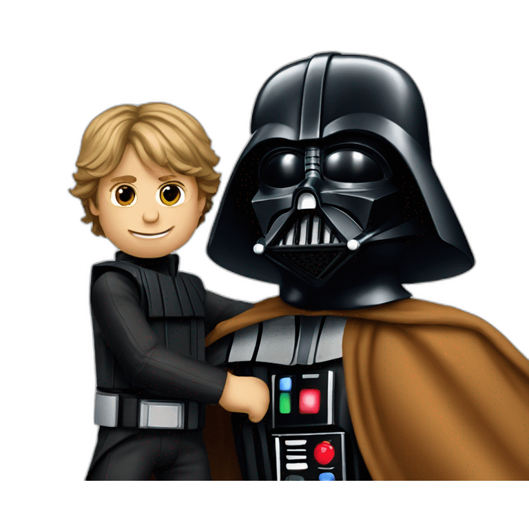 Darth-vader-playing-with-luke-skywalker emoji