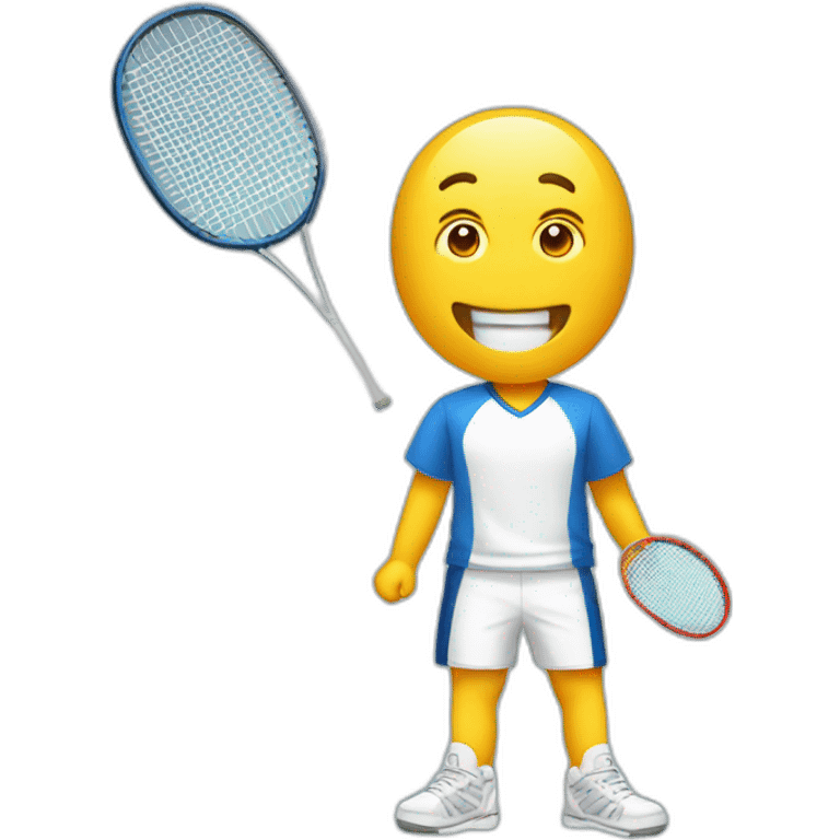 Volants de badminton  emoji