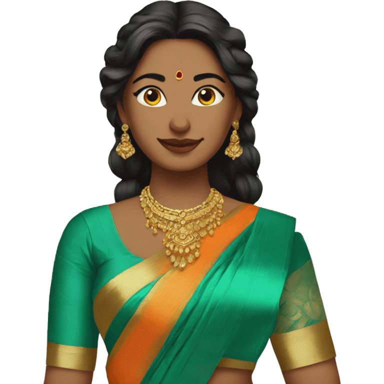 Saree emoji