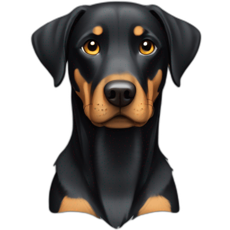 labrador croisé beauceron emoji