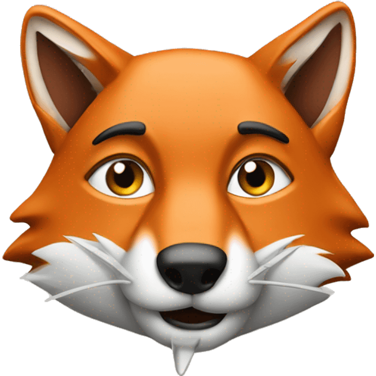 Fuchs mit zigarette emoji