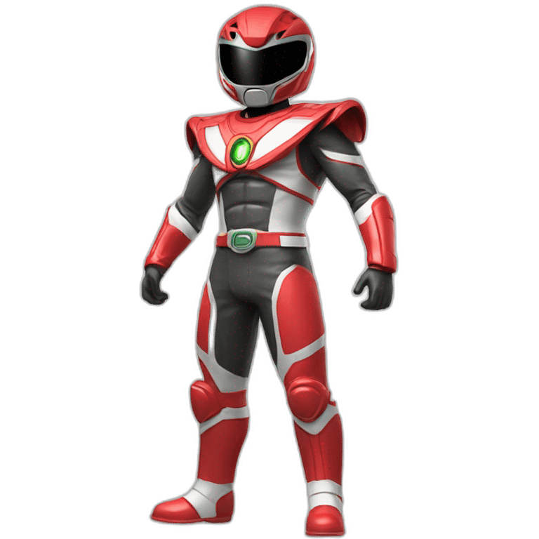 space power ranger full body emoji