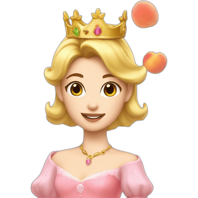 Princesse peach emoji