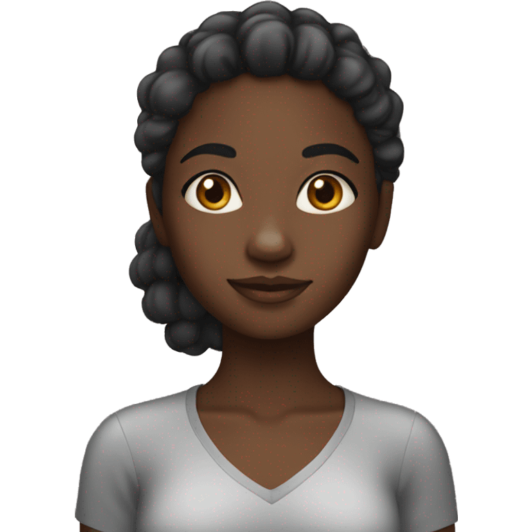 Black girl  emoji