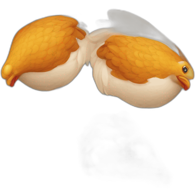 Poulet cacahuète emoji