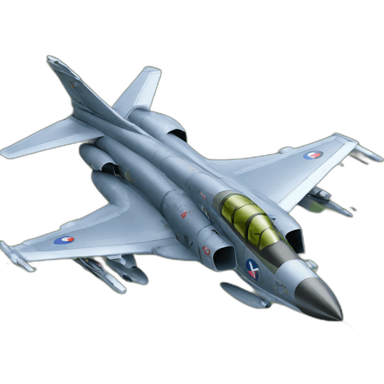 Avion chasse F-4 emoji