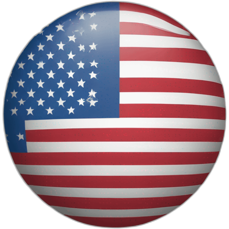 USA flag with game emoji