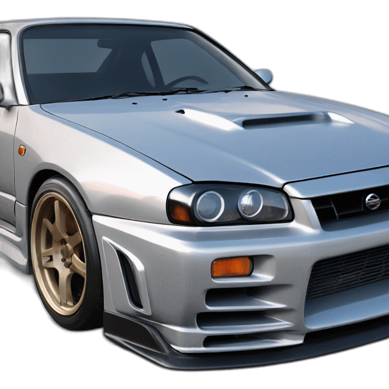 Nissan skylan r34 fast and furious  emoji