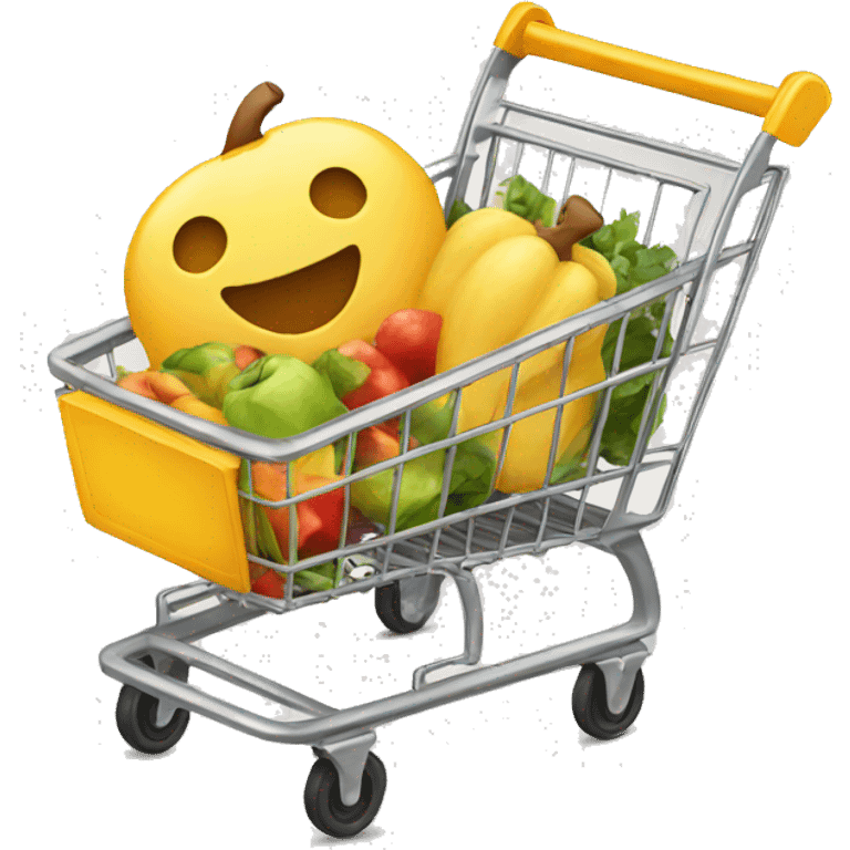 shopping cart emoji