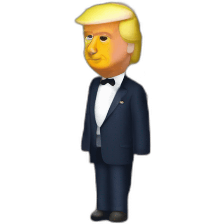 Trump et macron emoji