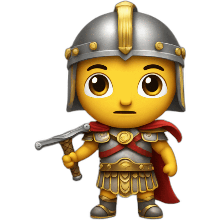 roman warrior with sword emoji