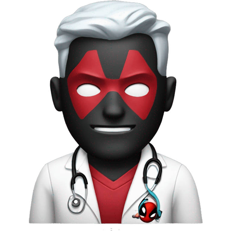 deadpool as a doctor emoji