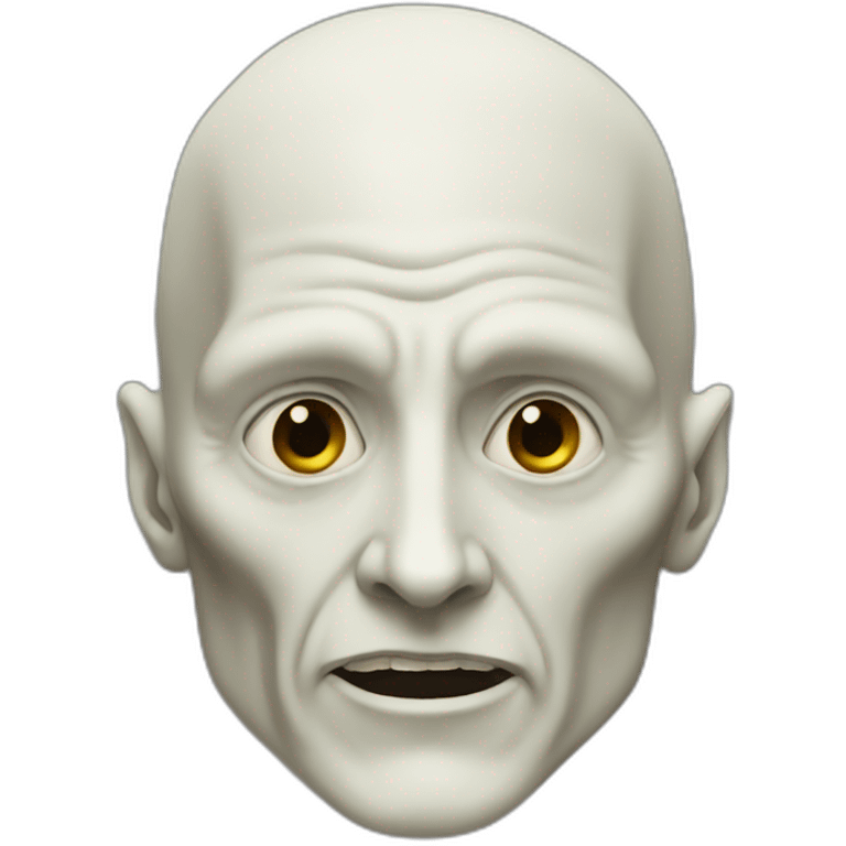 voldemort, no nose emoji