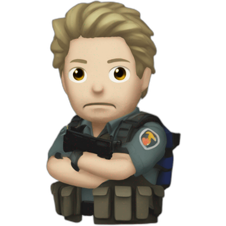 Resident Evil 6 Piers emoji