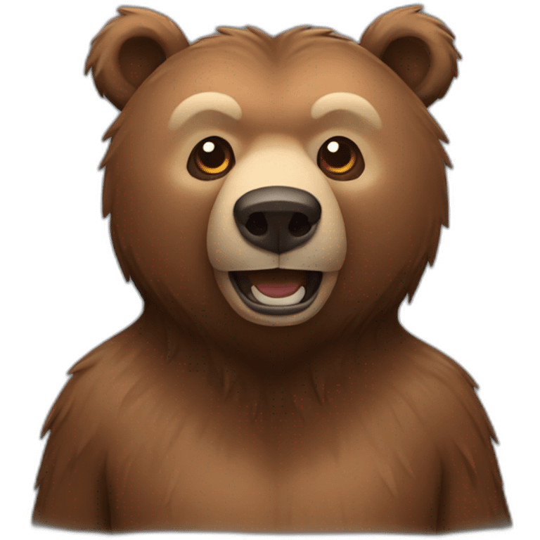 Grizzly Bear emoji