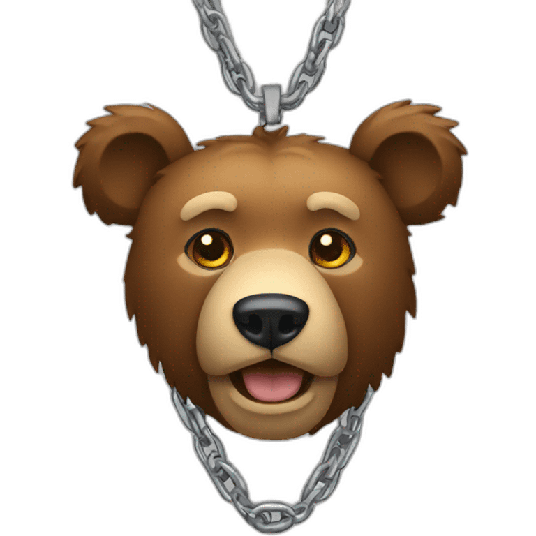 bear chain emoji