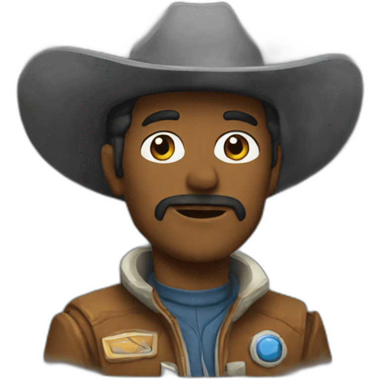 space cowboy emoji