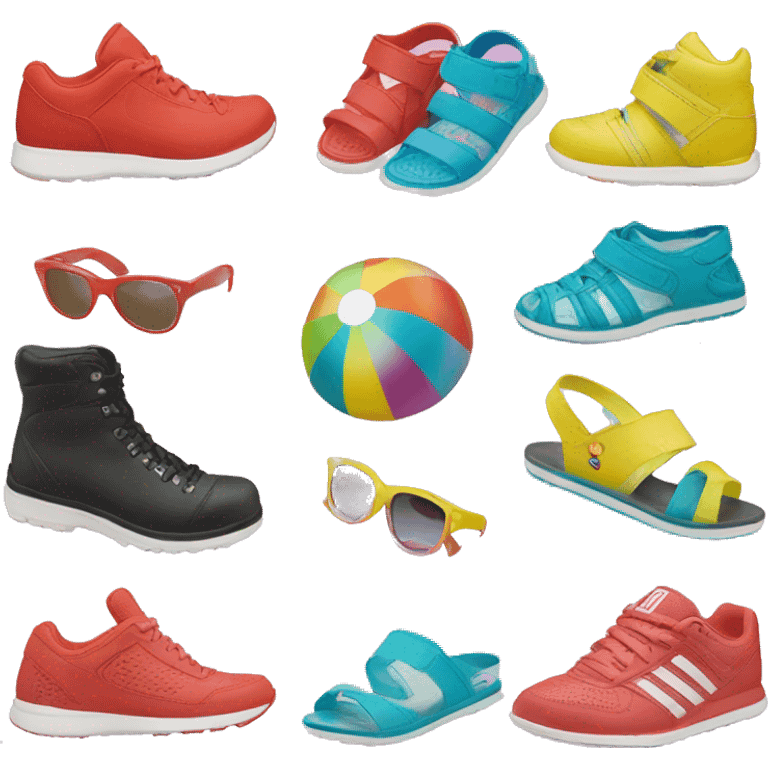 summer sale Shoes and Kits emoji