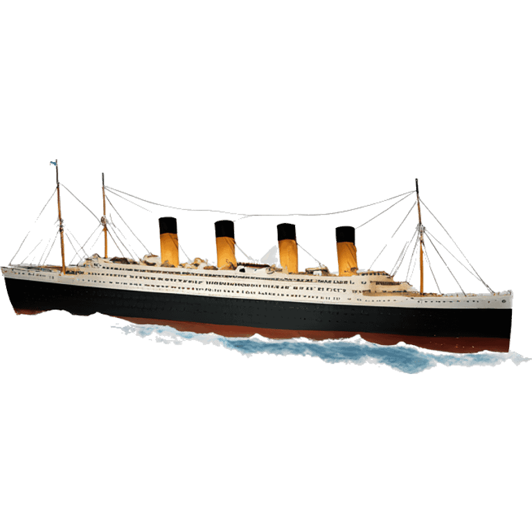 Titanic white star line emoji