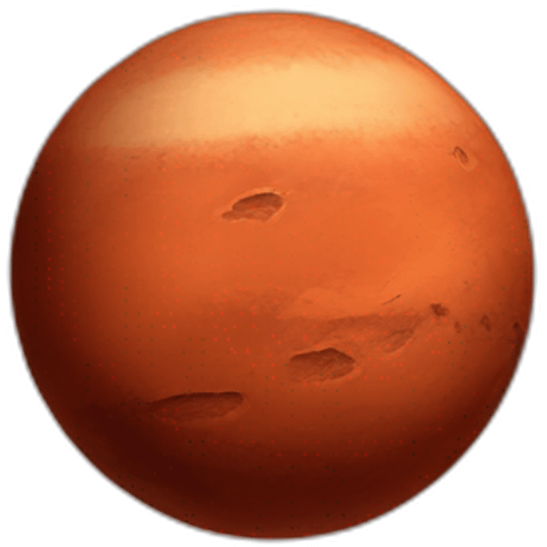 planet mars emoji