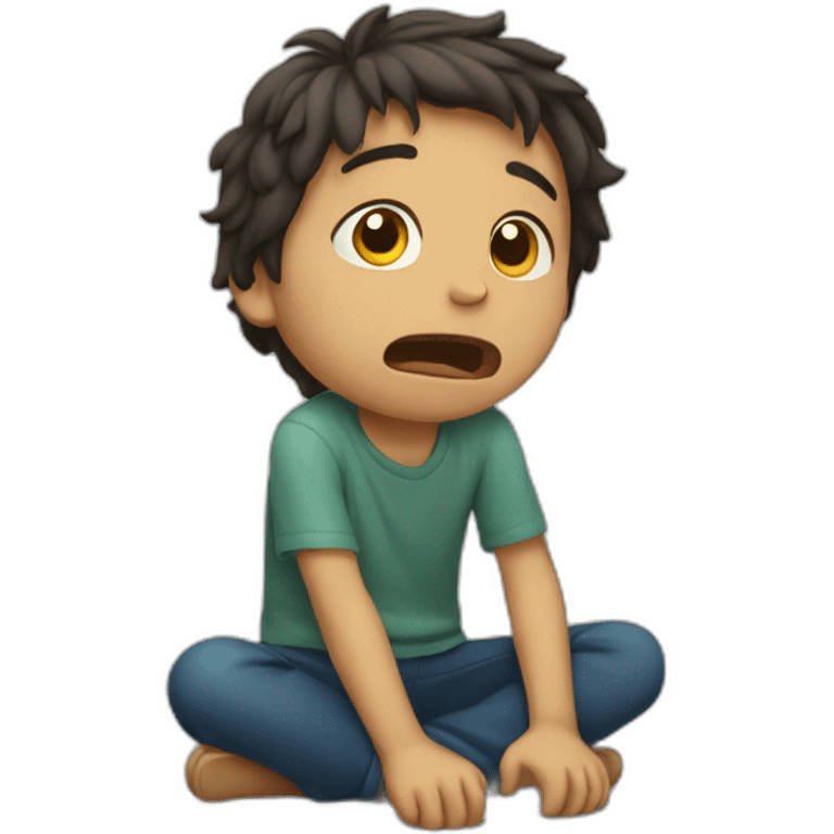 NIÑO LLORANDO emoji