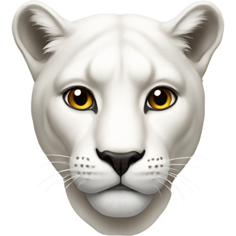 white cougar emoji