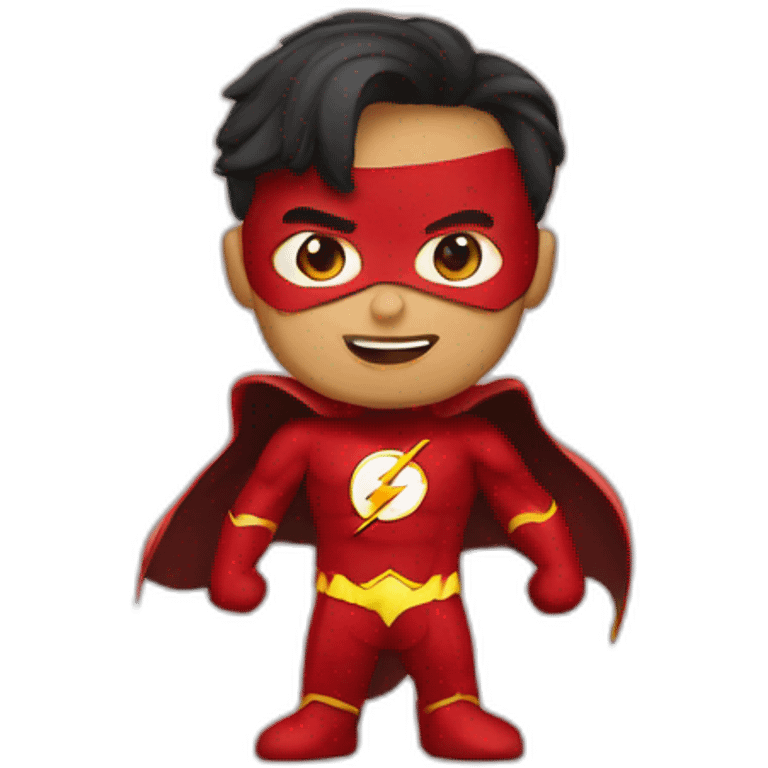 Flash superhero emoji