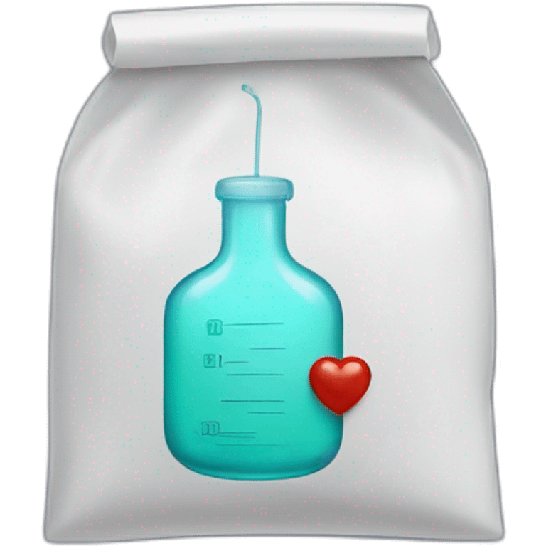 infusion bag medicine emoji