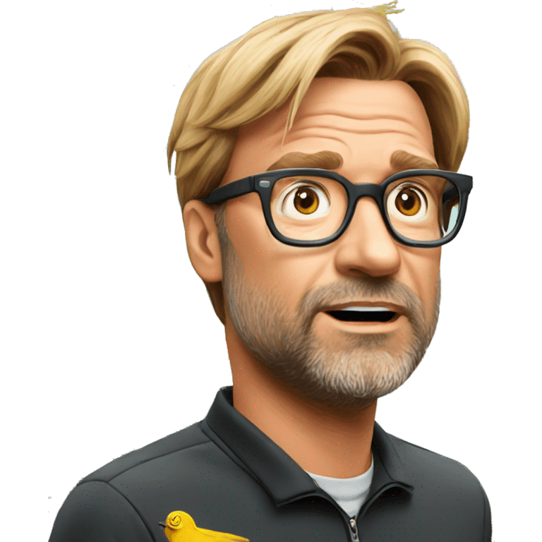 Klopp dizzy with birds around head emoji