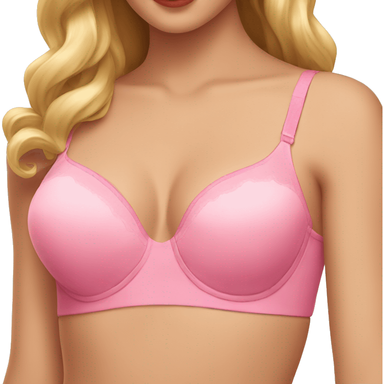 pink bra emoji