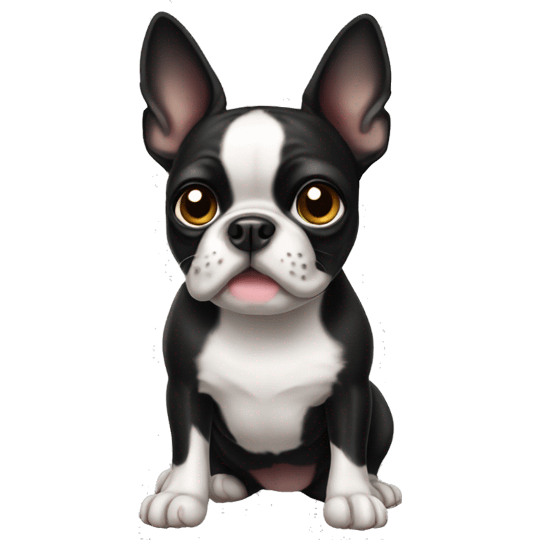 Boston terrier  emoji