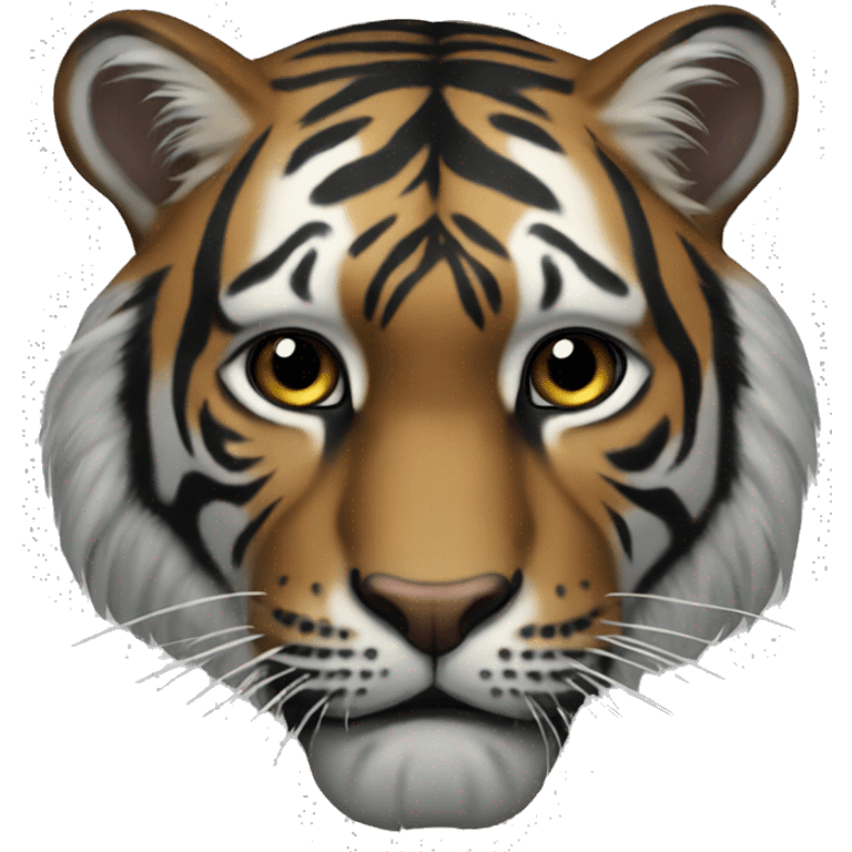 The Black Tiger emoji