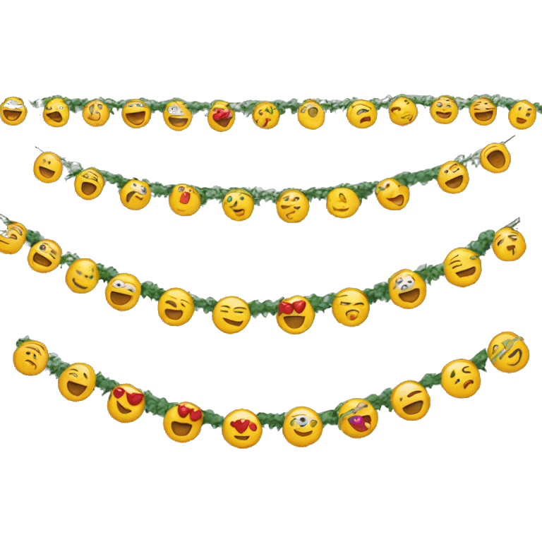 Garland emoji