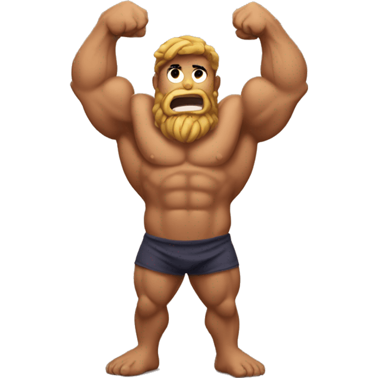 Hercules' muscles emoji