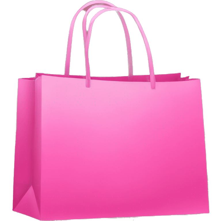 Pink shopping bags  emoji