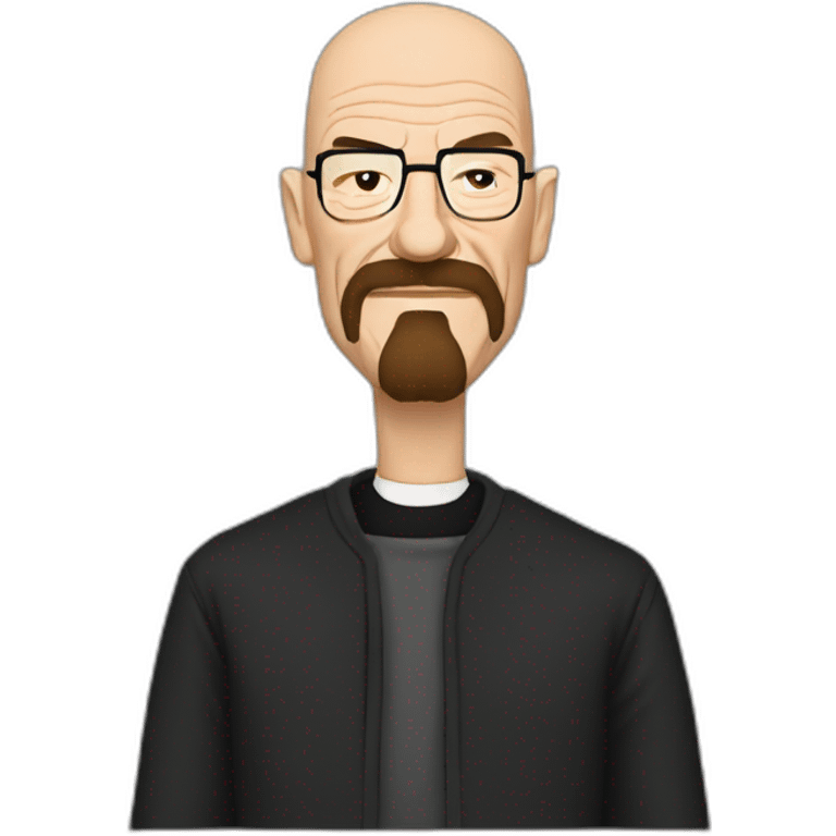 Walter White Is a pastor in a church emoji