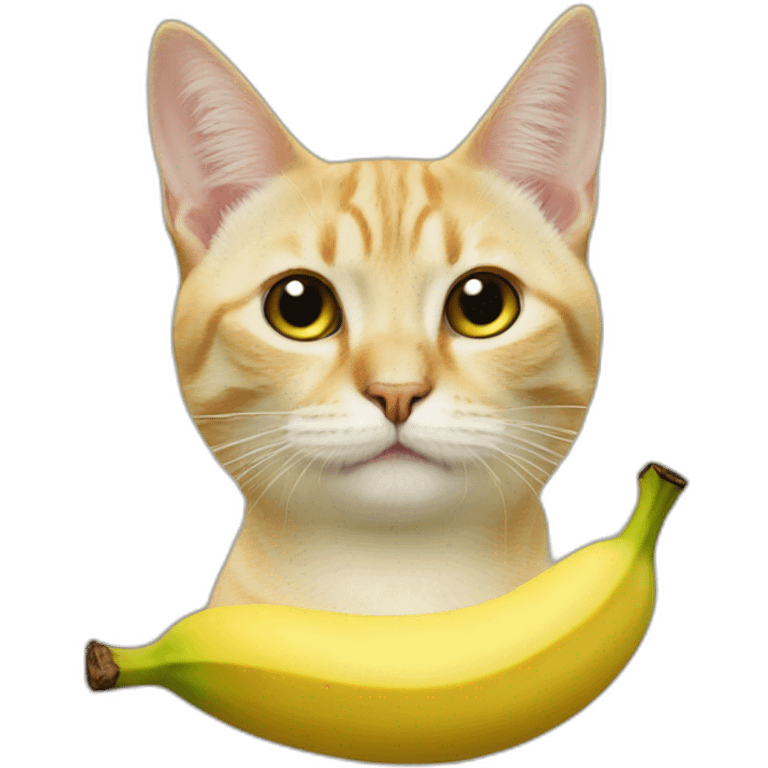 Banana cat meme emoji