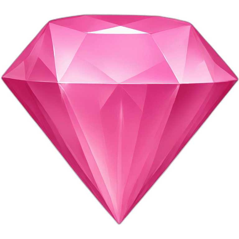 pink diamond shape emoji