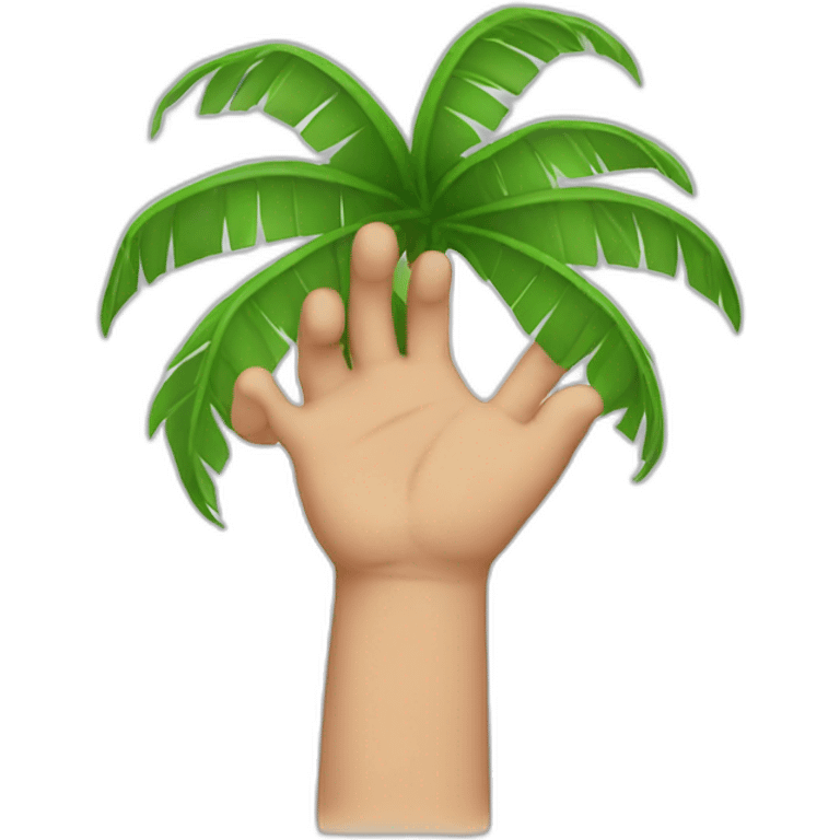 side palm emoji