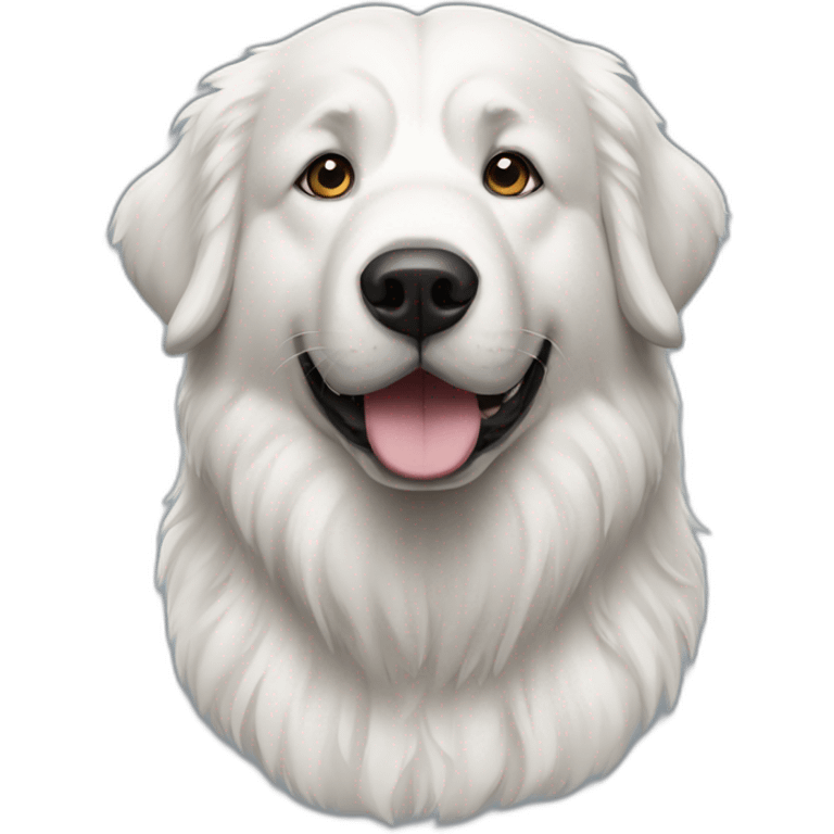 Great Pyrenees dog emoji